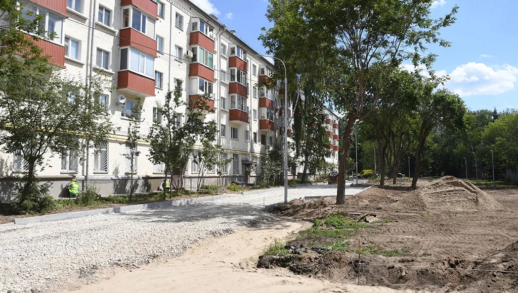 По программе «Наш двор» в Казани завершены работы на 74 придомовых территориях