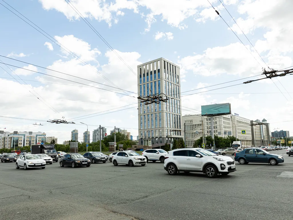 Общежитие КГЭУ: свечка-высотка в центре Казани