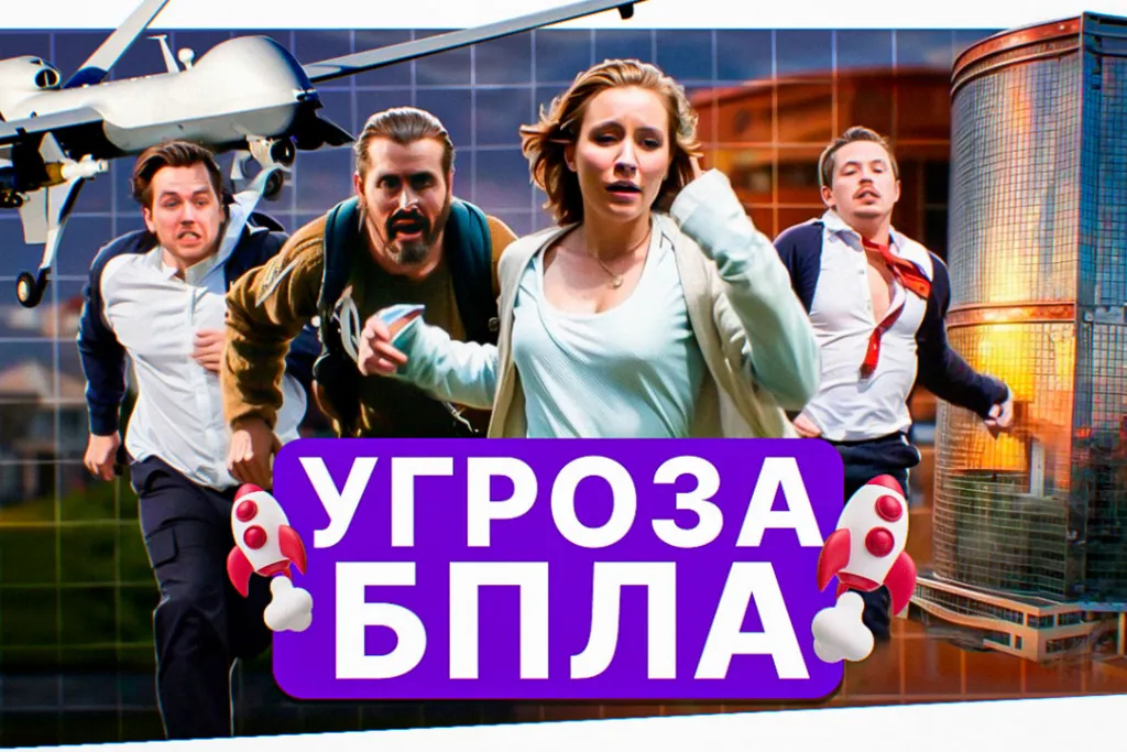 Куда бежать при атаке беспилотников?