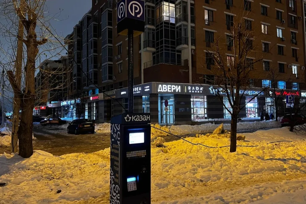 Муниципальные парковки Казани будут бесплатными в новогодние каникулы