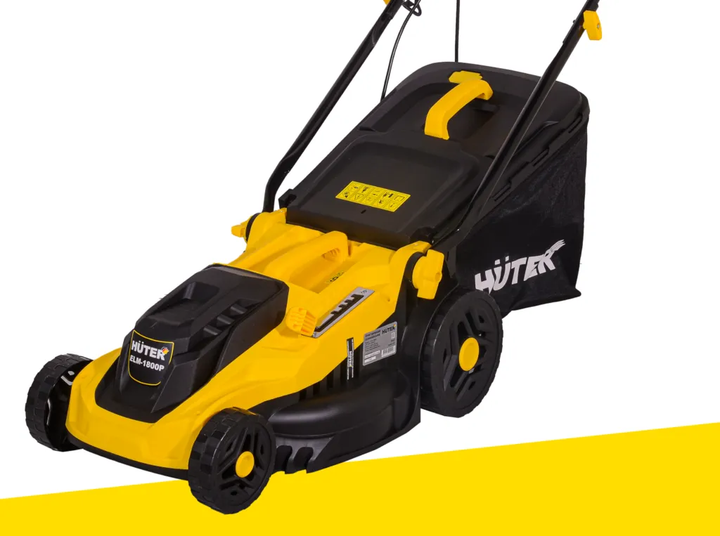 Huter ELM-1800P — мощная электрическая машина для средних участков. Фото: Яндекс.Маркет