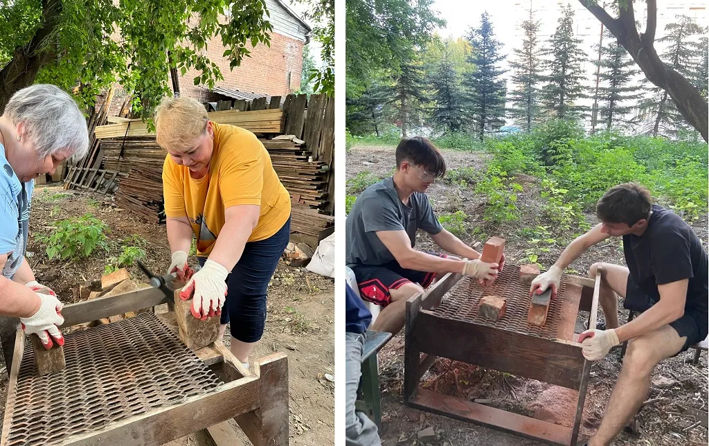За восемь лет (в год пандемии работы не проводились) в Казани было отремонтировано 15 домов и одна беседка. Фото: vk.com/tsfkzn