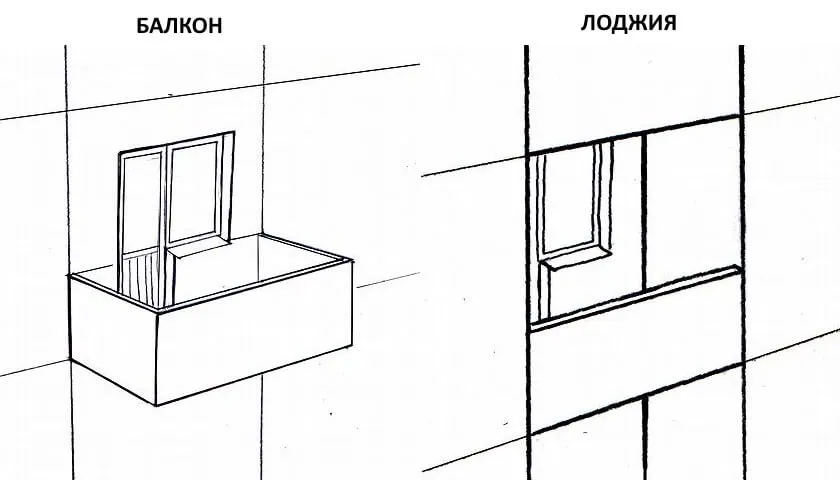 Балкон и лоджия. Фото: raznoved.com
