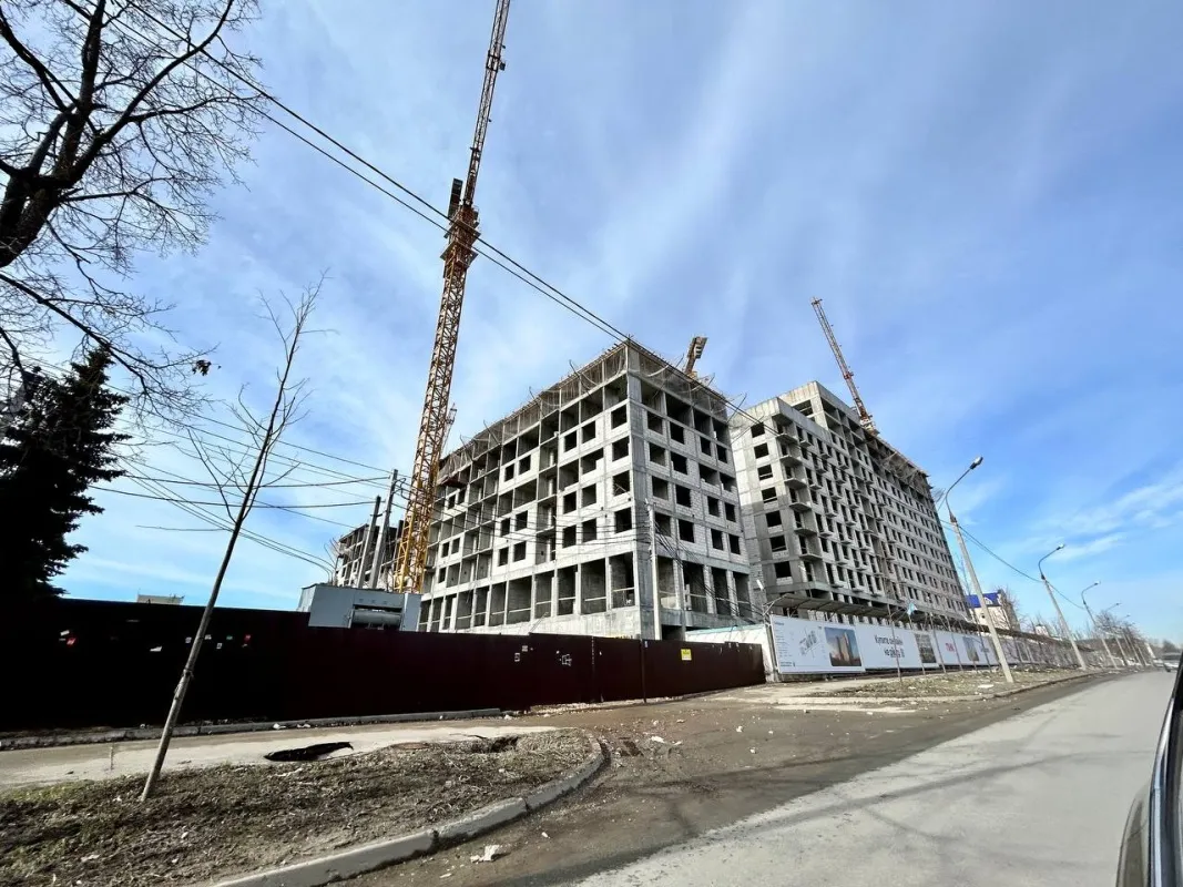 Строительство ЖК «Сиберово», апрель 2024 года. Фото: Урбан Медиа