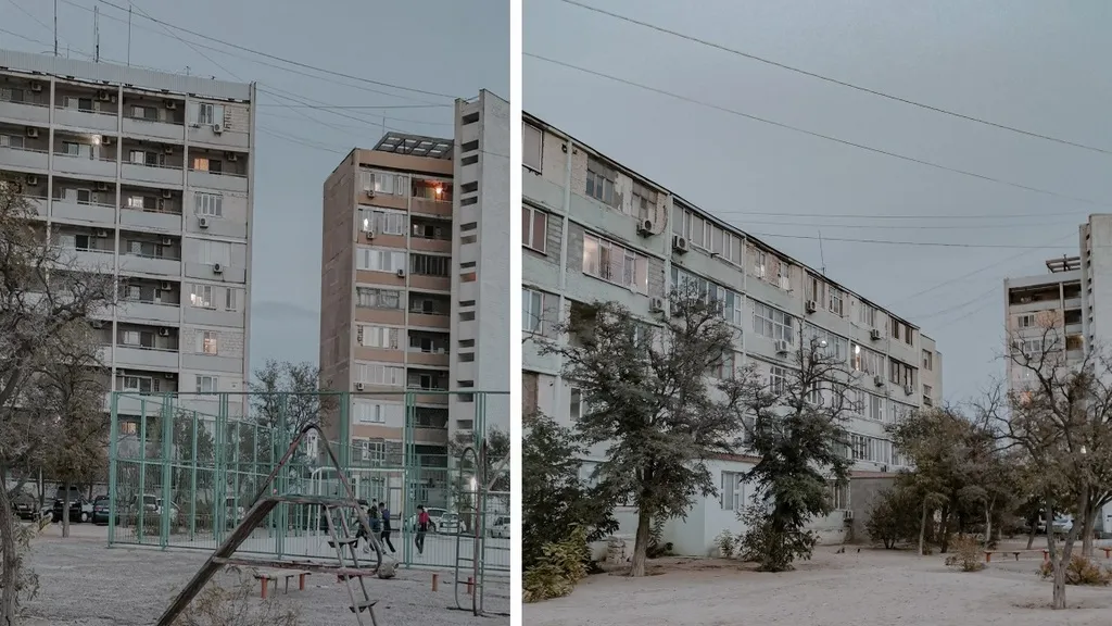 Актау застроен в основном типичными советскими пяти- и девятиэтажными панельками. Фото предоставлено героем статьи