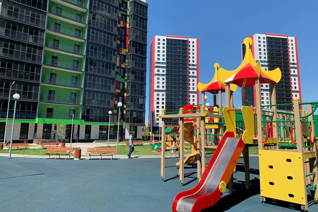 В  жилом комплексе «Родина» создана инфраструктура для семей с детьми. Фото: ТСИ