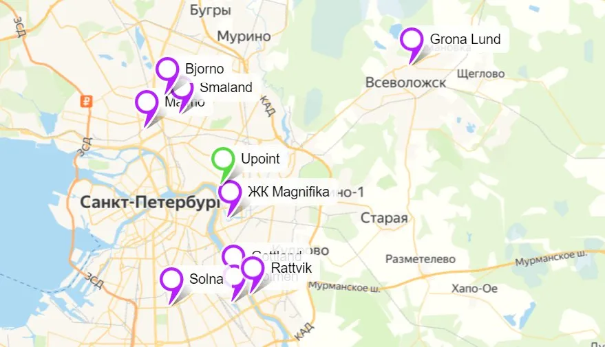 G-Group в Санкт-Петербурге перейдут 8 строящихся проектов компании Bonava. Сейчас татарстанский девелопер уже застраивает в городе собственный ЖК Upoint.