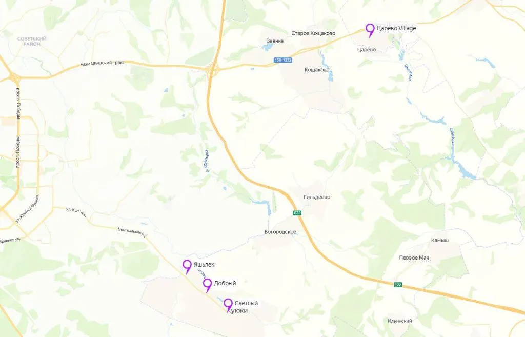 Новые ЖК в Пестречинском районе