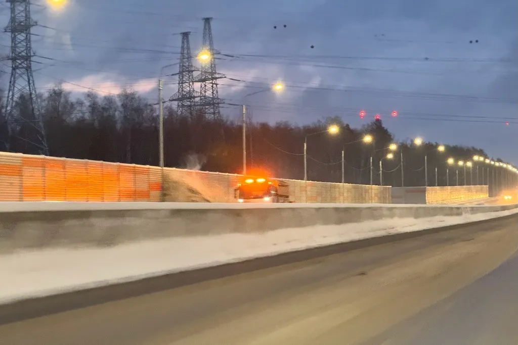 Мы видели до самого вечера снегоуборочные машины только в сторону Москвы. Фото предоставлены автором статьи