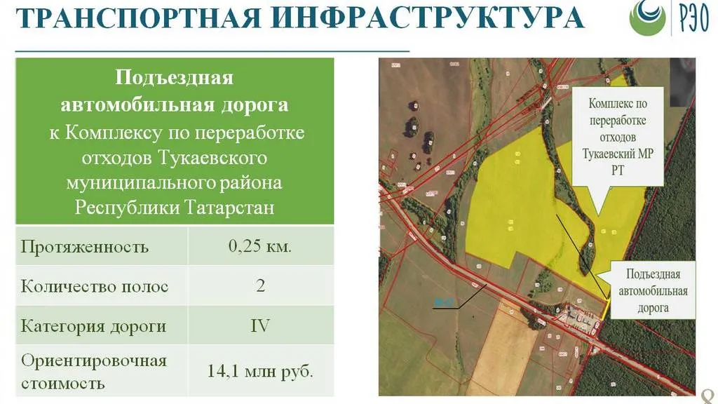 На инвестсовете одобрены два проекта по переработке отходов в Лениногорском и Тукаевском районах, общий объем инвестиций — 7,18 млрд. Слайд: предоставлен пресс-службой АИР РТ.