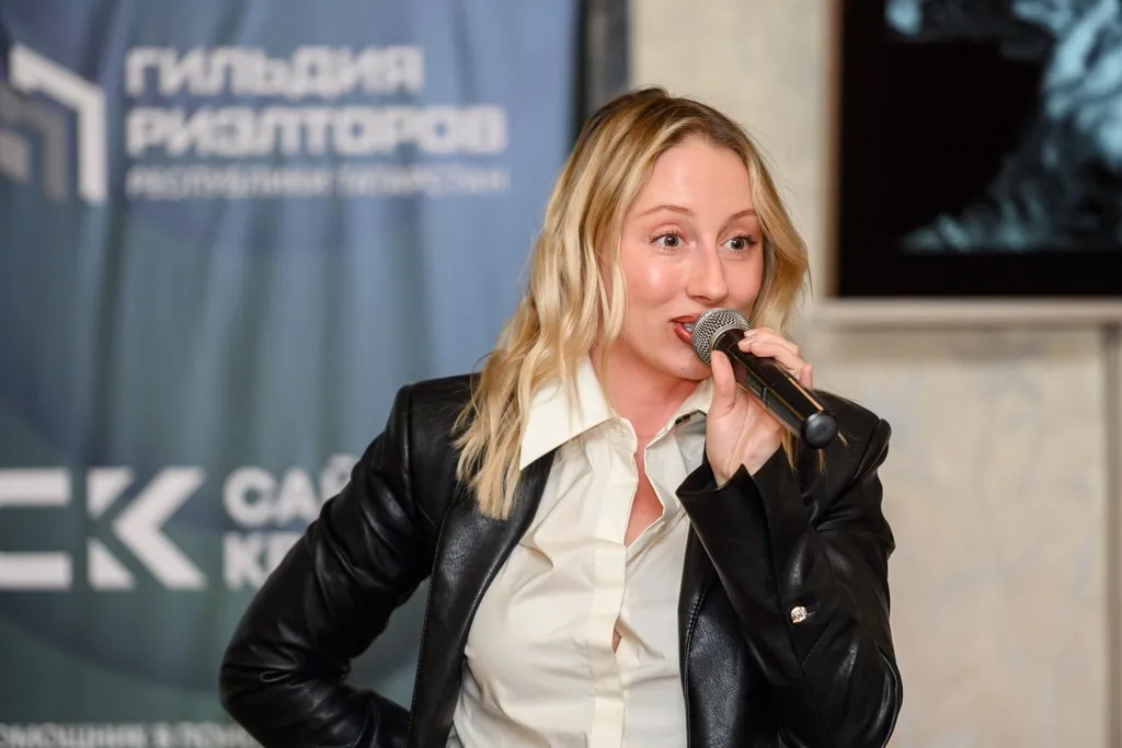 Марина Юсова рассказала о макротрендах и о том, как они проявляются в девелопменте. Фото предоставлено Гильдией риэлторов РТ