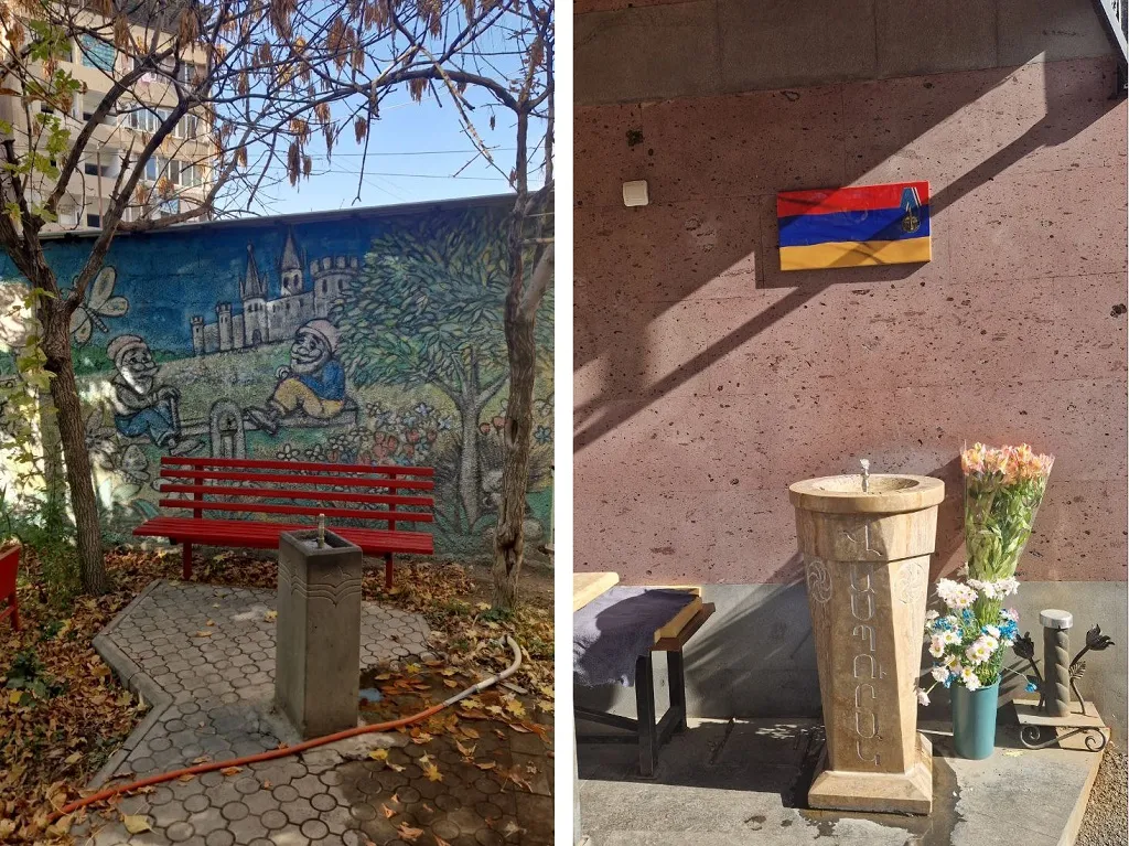 Жители сами устанавливают пулпулаки (питьевые фонтанчики), многие из которых именные, в память о тех, кого уже нет в живых. Фото предоставлено героем статьи