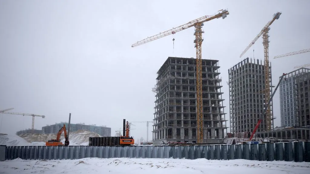 В Казани начали строить 12-километровую дамбу «Новой Портовой»