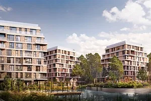 Озеро, фонтаны и мини-гольф: раскрыты секреты благоустройства GloraX Premium Экосити