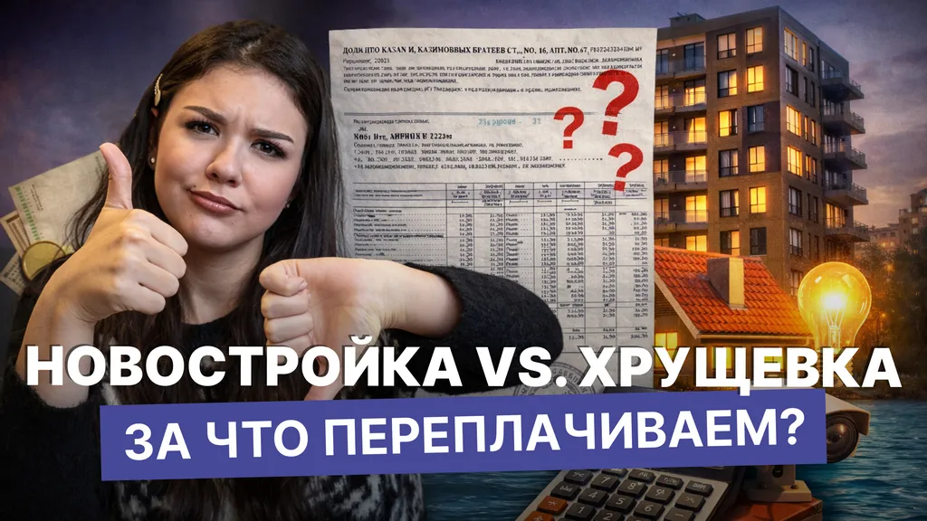 Коммуналка в хрущевке и новостройке: за что мы переплачиваем?