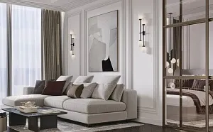 Апартаменты с 1 спальней в Hennessy Residence