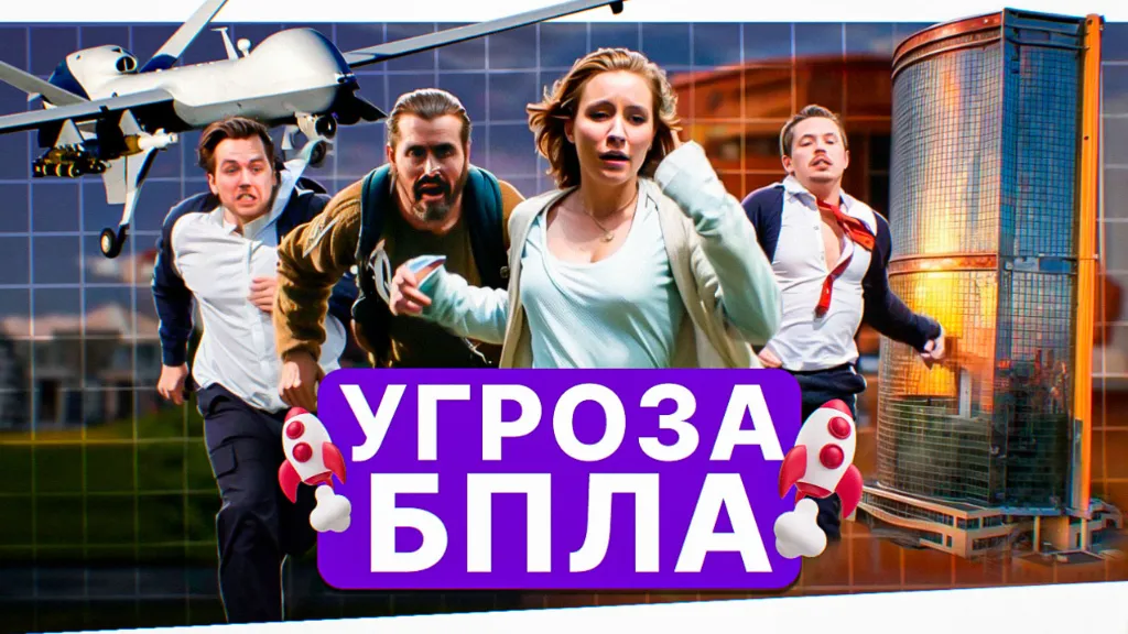 Куда бежать при атаке беспилотников?